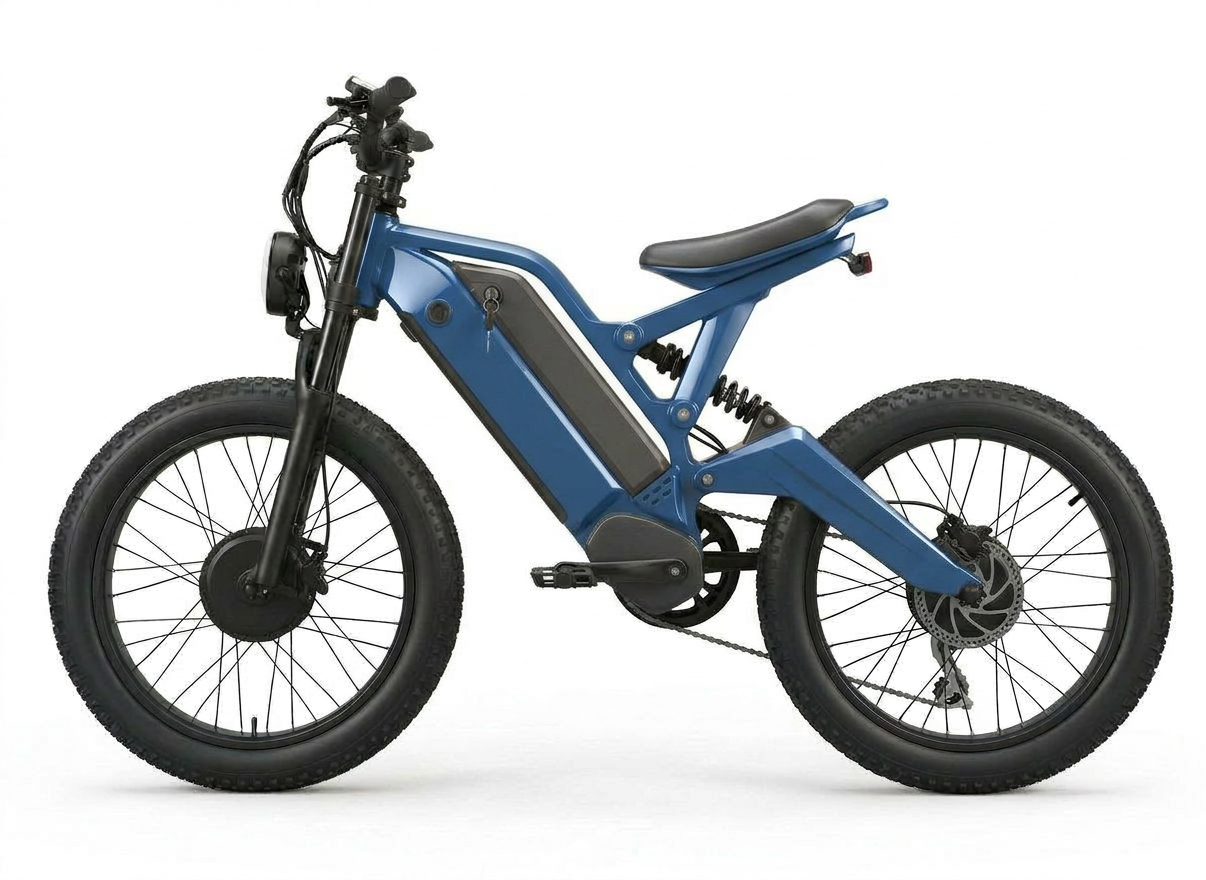Neutronic Blue Raspberry Neutronic Ebike — Performance eBikes for Couriers